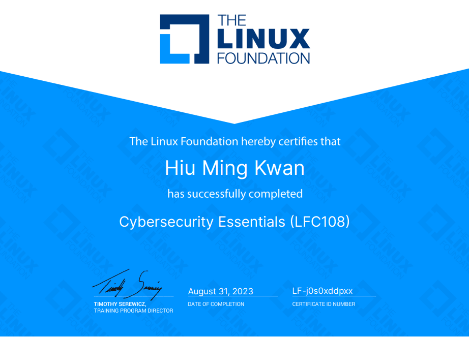 LINUX Cybersecurity Essentials