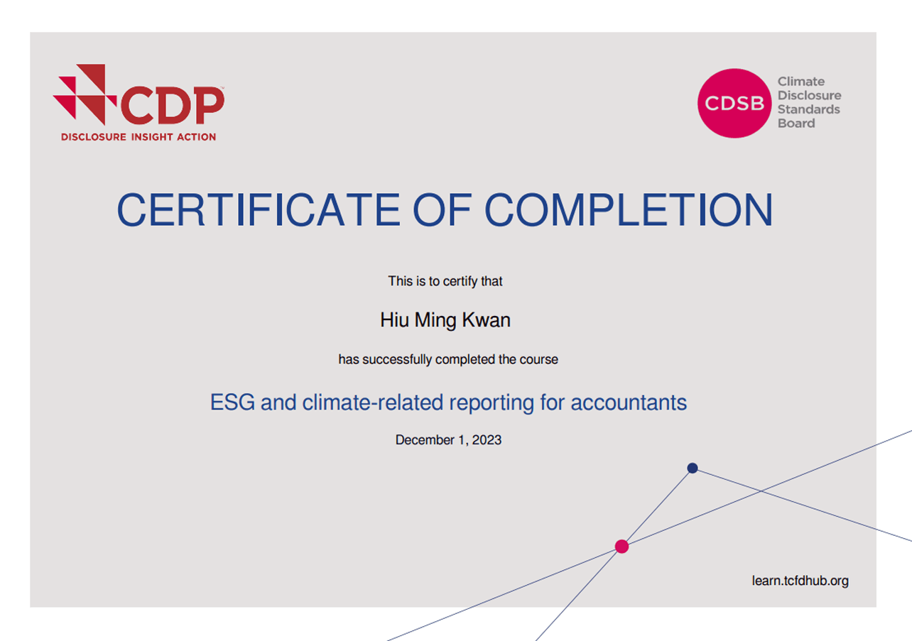TCFD - ESG and climate reporting for accountants